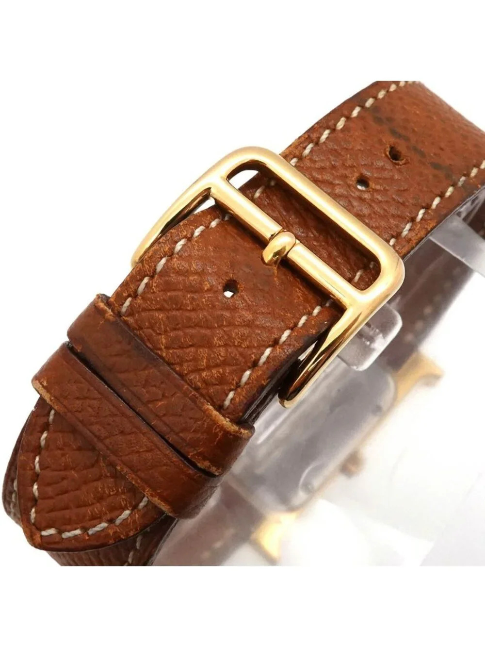 Hermes H Watch Ivory Quartz